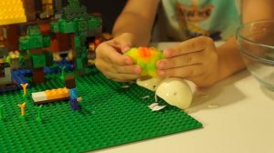 БОМЖИК ?♂️ ДРОВОСЕК - Лего НУБик Майнкрафт - LEGO Minecraft