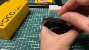 Xiaomi Poco C40 Распаковка и Обзор