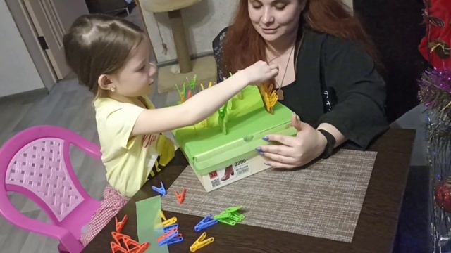 Игры с прищепками #детскийпсихолог #игрыдлядетей #дети #развитие #развитиемелкоймоторики
