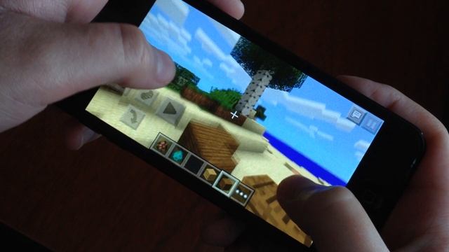 Minecraft Pocket Edition 0.9.0 iOS 8 iPod Touch 5g Review смотреть онлайн