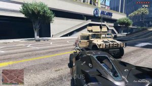 GTA V 10 Stars Wanted Level Police Shootout + Escape(RDE 4.0.1 Expansion)