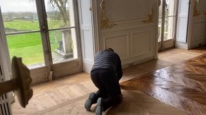 The Chateau's Original Parquet Floor Is Finished!