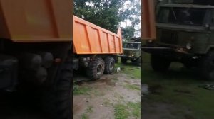 Купил ГАЗ 66. 1982 года. с хранения. Забираю домой.