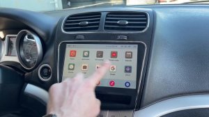 Removal radio Fiat Freemont - Dodge Journey 2011-2019 Android system