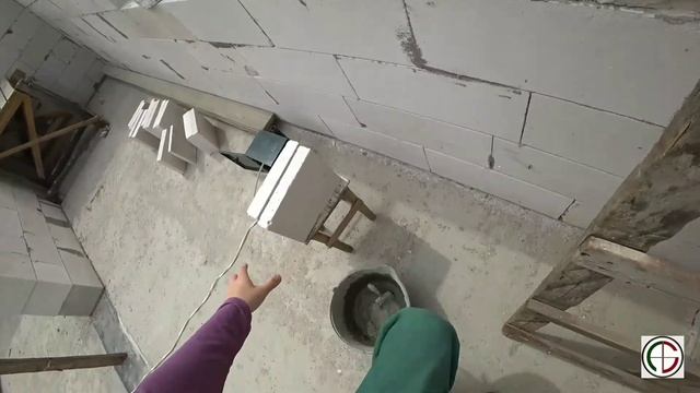 Опалубка под армопояс. Лучшее что можно придумать вместо у блоков.