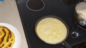 Блины (без глютена) на кукурузной муке. Это очень вкусно