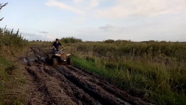 Самодельный квадроцикл Toyota Vitz 1sz смотреть онлайн