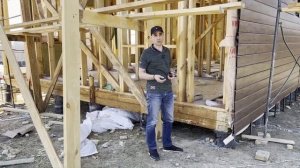 Показываю из чего состоит КАРКАСНЫЙ ДОМ