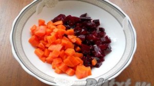 Винегрет с мясом
