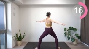 【8分】余分なお腹周りの脂肪を落としウエストを引き締める?立ちながら出来るエクササイズ