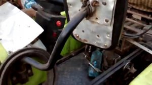 модернизация натяжения ремней на китайском мини тракторе