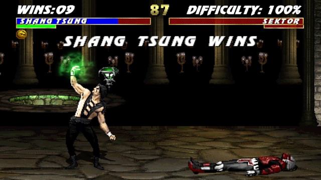 Ultimate Mortal Kombat 3 Plus - SHANG TSUNG MK3 Полный проход 2023 !!! смотреть онлайн