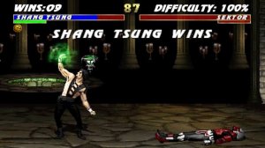 Ultimate Mortal Kombat 3 Plus - SHANG TSUNG MK3 Полный проход 2023 !!!