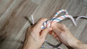 Как завязать узел на верёвке для йоги