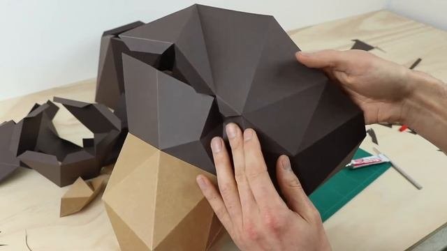 POLY GO - пример сборки полигональной модели