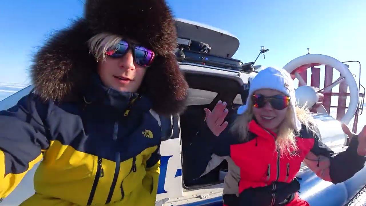 ВОЛШЕБНЫЙ ЛЕД БАЙКАЛА! КАТАЕМСЯ на ХИВУСЕ! ЗНАМЕНИТЫЕ ПУЗЫРЬКИ во ЛЬДУ! отдых без детей