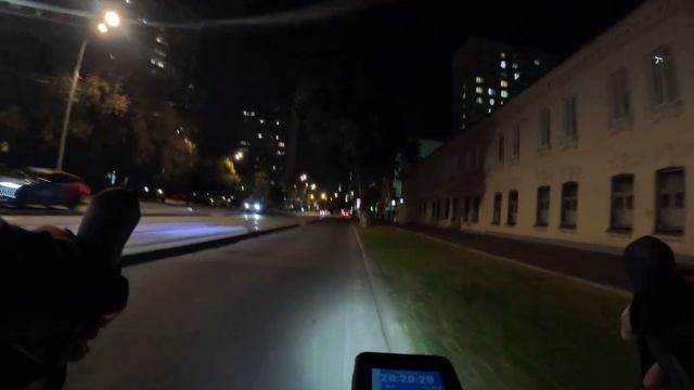 ПОЕЗДКА НА ВЕЛОСИПЕДЕ ПО МОСКВЕ  ВЕЧЕР 20230926  GoPro 4K30  Fuji Jari 1.1