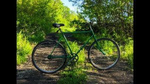Обкатка велосипеда Сура, после ремонта.