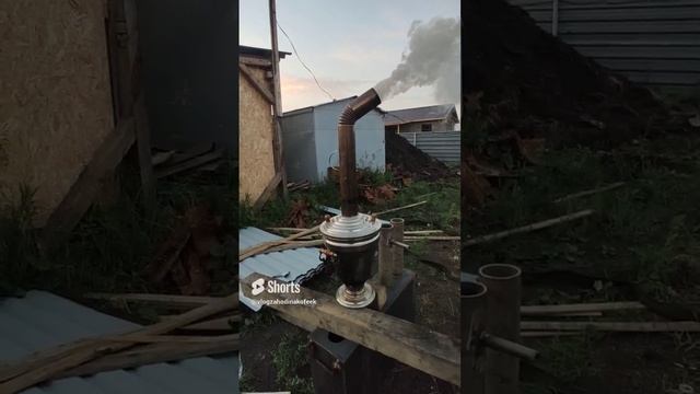 ЧАЙ ИЗ НАСТОЯЩЕГО САМОВАРА #SHORTS