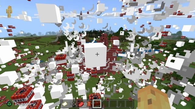How to spawn a big block of tnt minecraft [playstation edition] смотреть онлайн