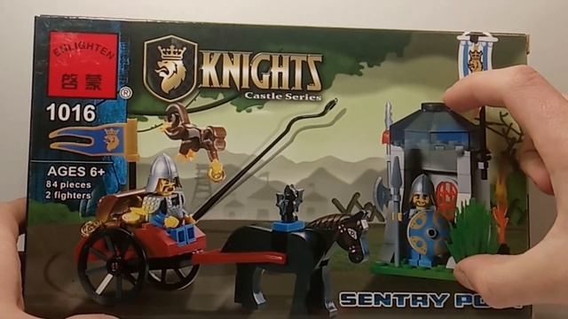 ТАКОГО ВЫ ТОЧНО НЕ ВИДЕЛИ! Обзор двух наборов Enlighten 1015 и 1016 (рыцари). Я вернулся в Lego… смотреть онлайн