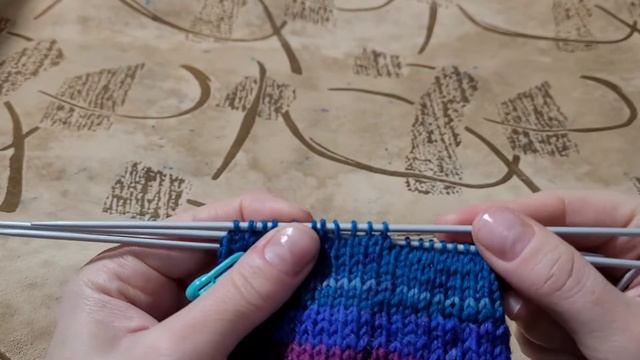 Ленточный мысок носка спицами смотреть онлайн