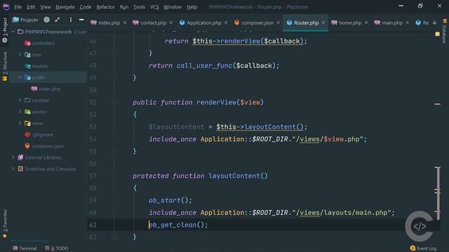Routing, Controllers, Views - Part 1 | PHP MVC Framework from Scratch