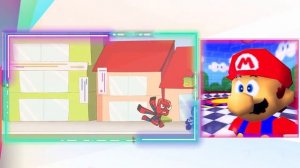 Rainbow Friends... BUT HE IS SPIDER-MAN  [MARIO React TO Rainbow Friends]