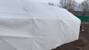 Теплица "Весна XL" 2020. Спанбонд (Акрил). Модель 2020 г.