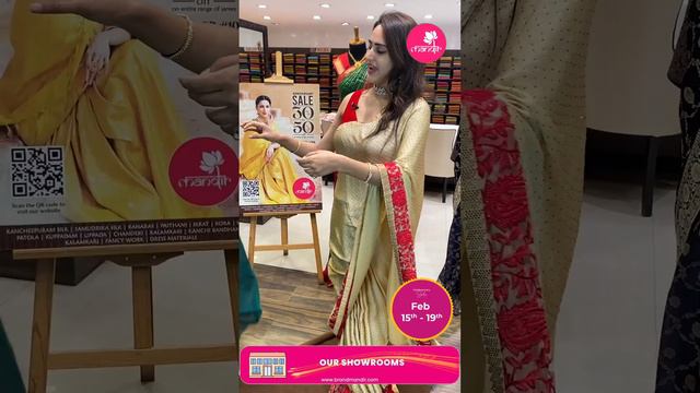 Anniversary Sale | Budget Fancy Sarees Collection | FLAT 30% To 50% OFF | Brand Mandir Sarees LIVE смотреть онлайн