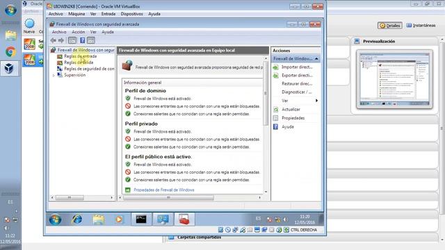 PING CON FIREWALL LEVANTADO - WINDOWS SERVER 2008 - VIRTUALBOX смотреть онлайн