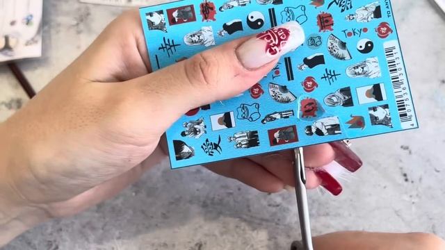 Делаю накладные ногти на заказ| Крутые аниме слайдеры с Wildberries смотреть онлайн