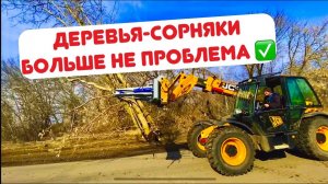 КОРЧЕВАТЕЛЬ ДЕРЕВЬЕВ СПАСАЕТ ОТ ЗАРОСЛЕЙ ...