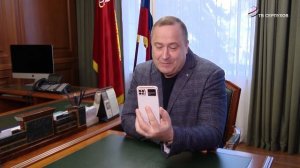 Глава округа Сергей Никитенко поздравил ветерана Великой Отечественной войны с днем рождения