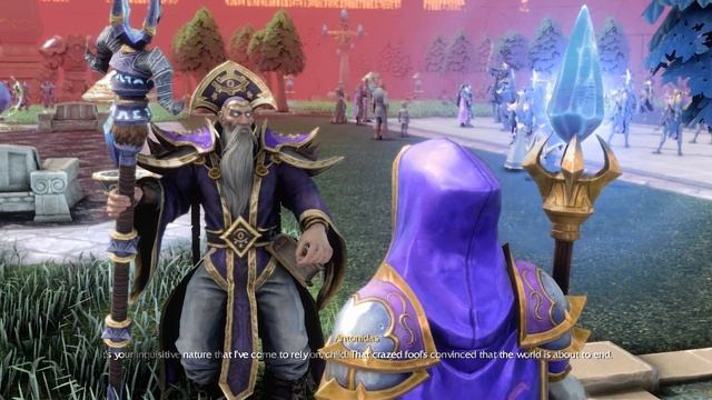 2021 Warcraft 3 Human Campaign Interlude Jaina's Meeting / Re-Reforged / Lighting Mod смотреть онлайн