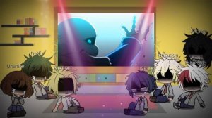 BNHA reacts to GLITCHTALE (Sans,papyrus,gaster vs betty) E3 2/2