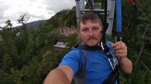 Bungy 69/Прыжок на тарзанке в skypark Сочи/69 метров/GoPro