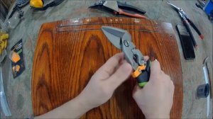 Ножиці для металу Fiskars Pro Power Gear праві