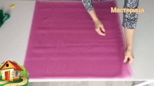 Самый простой способ сшить юбку (Выгодная работа со стеклотканью)