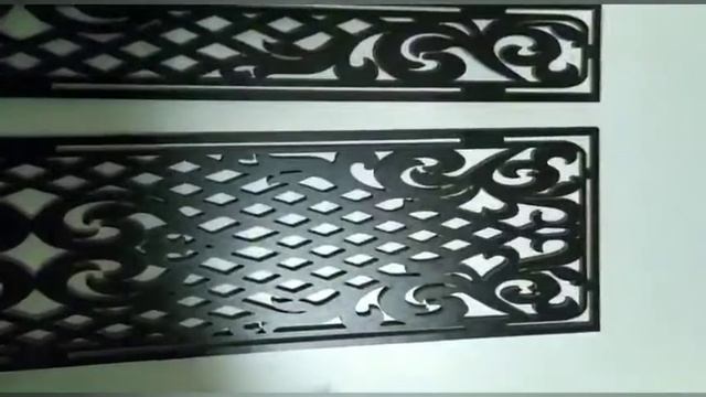 Алюминевые Двери , с декоративными решётками из мдф смотреть онлайн