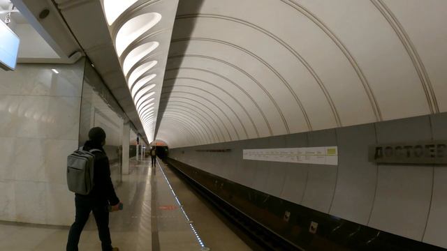 Станция метро Достоевская ► Московский метрополитен смотреть онлайн