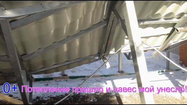 Чего рухнул деревянный навес для машины ? Навес для авто: Устраняем ошибки строительства