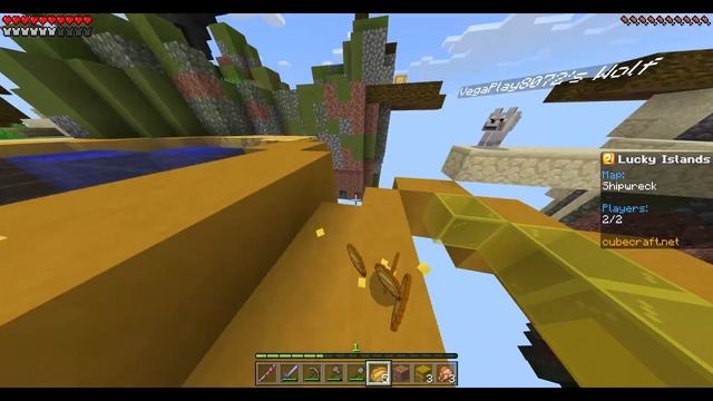 Майнкрафт PE, Но мы играем в Lucky Wars | #cubecraftbedrock смотреть онлайн