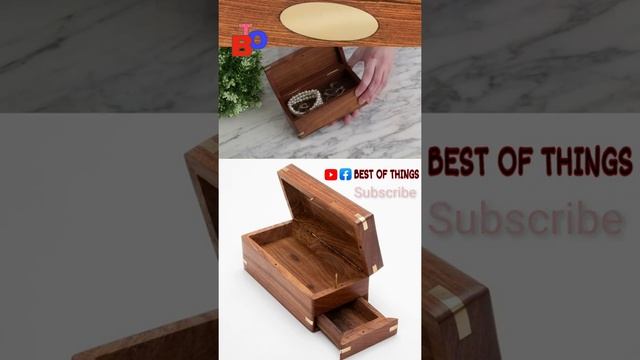 Best Secret Enigma Gift Box | Bits and Pieces with Wooden Brainteaser Puzzle Box | BEST OF THINGS