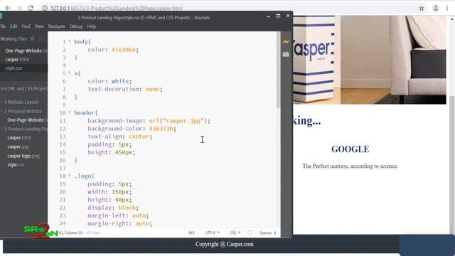 Full stack web developer course | lesson - 7 | HTML5 CSS3 Projects