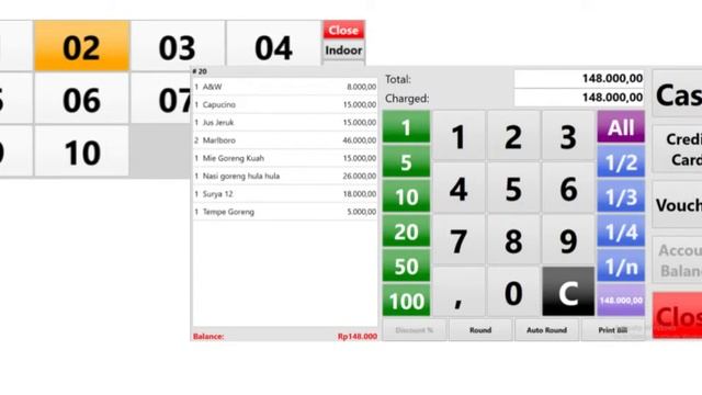 SOFTWARE RESTORAN CAFE - SAMBA RESTO POS INTRO смотреть онлайн
