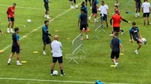 La rovesciata in allenamento che fa impazzire i tifosi del Napoli