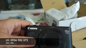 Canon SX740 HS fullbox new  4K video, 40X zoom (ĐÃ BÁN)