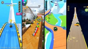 Going Balls vs Sky Rolling Balls vs Rapid Balls vs Rolling Ball 3D - Where is the best ball?