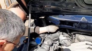Туарег/Кайен/Q7 Где живёт блок ABS?